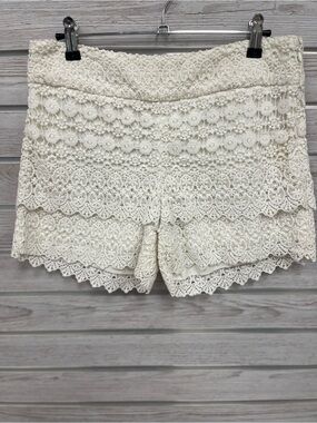 Women's LOFT Riviera Crochet Lace Shorts